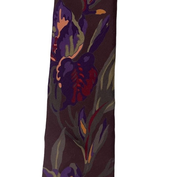 New RALPH LAUREN PURPLE LABEL Men  100% Silk  Tie Made In  Italy - Picture 5 of 5